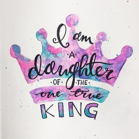 Christian Shirt | Royalty Collection Woord Van God, Daughter Of The King, Ayat Alkitab, Feeling Inspired, Daily Bible Study, Daughters Of The King, Quotes God, Bible Art Journaling, A Daughter