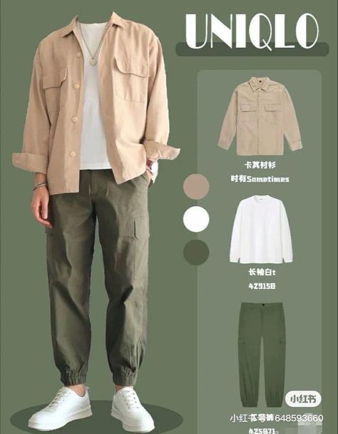 Korean Menswear, Uniqlo Outfit, Guys Fashion Casual, Stil Masculin, Japanese City, Mens Smart Casual Outfits, Minimalist Fashion Men, Classy Outfits Men, Trendy Boy Outfits