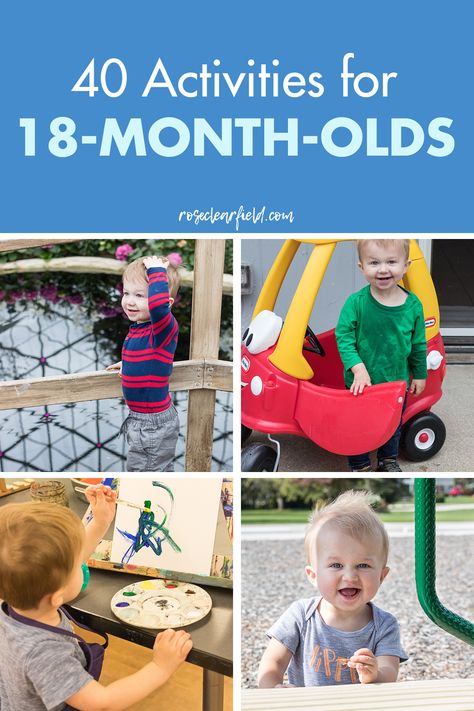 An extensive round-up of activities for 18-month-old toddlers! Classes, around-town activities, and at-home ideas to give you endless ways to keep your young children entertained and engaged. #18montholds #toddlers #toddlerlife 18month Old Activities, Learning Activities For 18month Old, 12-24 Month Activities Lesson Plans, Activities 18month Old, Activities For 17 Month Old, Montessori Activities For 18months Old, 16 Month Old Activities, Activities For 18month Olds Toddlers, 15 Month Old Activities