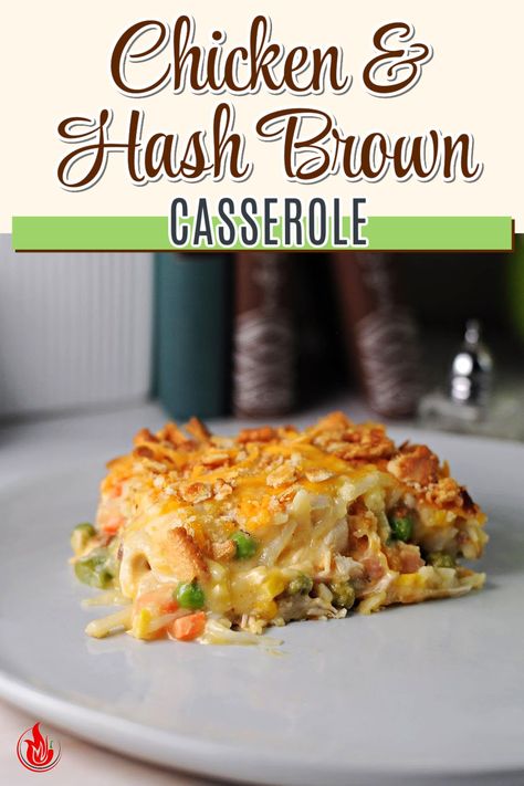 Chicken Hash, Chicken Hashbrown Casserole, Cheesy Hash Brown Casserole, Cheesy Hashbrown, Best Chicken Casserole, Cheesy Hashbrown Casserole, Cheesy Hashbrowns, Chicken Casserole Easy, Hashbrown Casserole