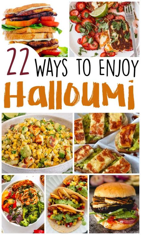 Halloumi Bbq Recipes, Cooking With Cheese, Halloumi Cheese Salad, Halloumi Recipes Healthy, Hallumi Recipes Sandwich, Recipes With Halloumi Cheese, Recipe With Halloumi, Halloumi Appetizer Recipes, Halumi Cheese Appetizer