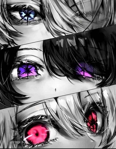 Dull Eyes Anime, Monster Eyes Drawing, Cool Anime Eyes, Eyeball Drawing, How To Draw Anime Eyes, Eye Drawing Tutorials, Eyes Artwork, Drawing Tutorials For Beginners, Magic Design