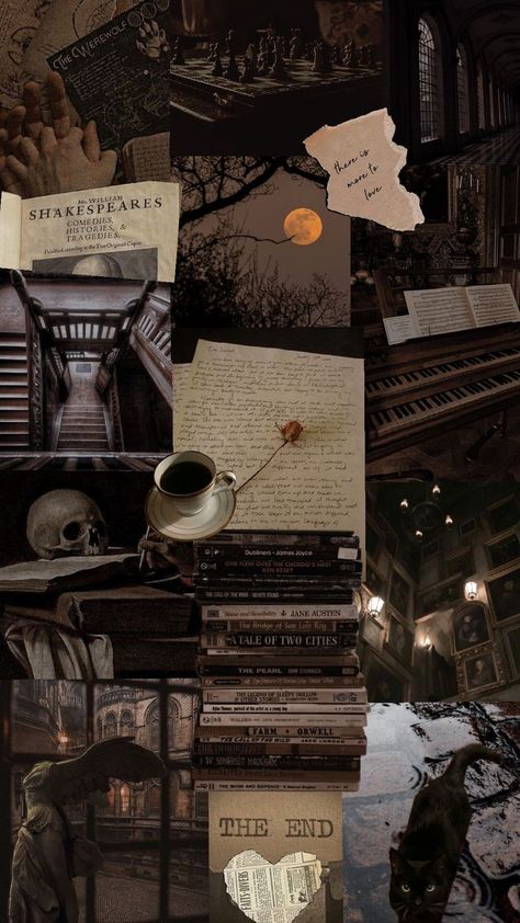 Dark Academia Wallpaper, Pretty Wallpapers Tumblr, Academia Wallpaper, Simple Iphone Wallpaper, Book Wallpaper, Graphic Wallpaper, Dark Academia Aesthetic, Fantasy Aesthetic, Pretty Wallpapers Backgrounds