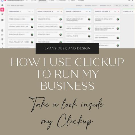 (CLICK ON THE PHOTO AND LEARN MORE) ClickUp is one of my favourite apps or online tools and is crucial to organising my online businesses. Check out this ClickUp review to see how I use it, what features I love and some ideas on how you could use it to help organise your business Click Up Templates, Clickup Project Management, Clickup Templates, Journal Dashboard, Marketing Folders, Time Management Printable, Click Up, Business Things, Business Hacks