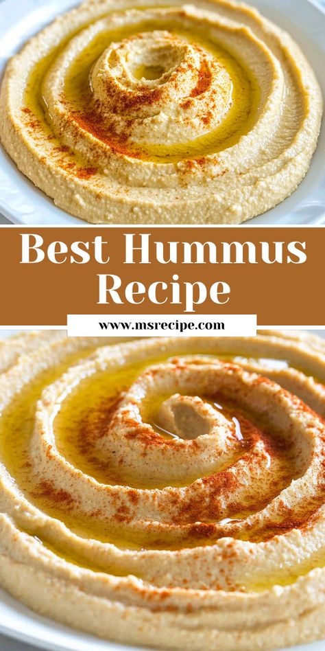 This is the best hummus recipe for any occasion—creamy, flavorful, and perfect with fresh veggies or pita bread. Vegan Hummus Recipe, Garlic Hummus Recipe, Healthy Hummus Recipe, The Best Hummus, Best Hummus Recipe, Best Hummus, Easy Hummus Recipe, Hummus Recipe Homemade, Homemade Tahini