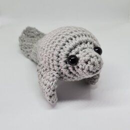 Bulky Yarn Crochet Patterns | LoveCrafts Crochet Manatee, Easy Amigurumi Pattern, Crochet Simple, Sea Animal, Paintbox Yarn, Crochet Patterns For Beginners, Dk Yarn, Chunky Yarn, Amigurumi Free Pattern