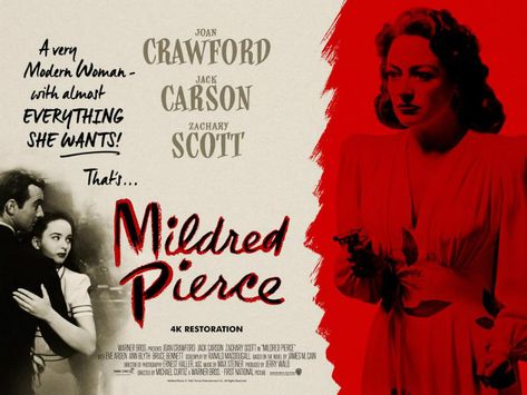 Mildred Pierce, Series Posters, British Movies, Iconic Movie Posters, Information Poster, Original Movie Posters, Joan Crawford, Buy Posters, New Trailers