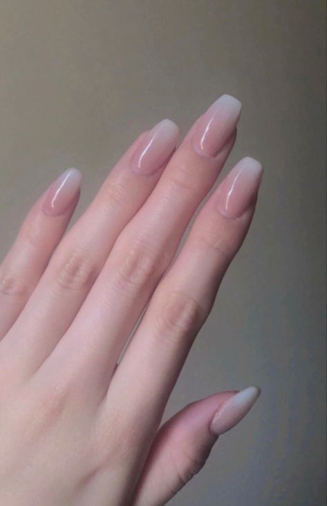 DIY gel nail ideas | simple clean girl nails | Pink + white nails | self nails Diy Nail Ideas, Nails Pink White, Nail Ideas Simple, Clean Girl Nails, Gel Nail Ideas, Pink White Nails, Makeup Tuts, Self Nail, Plain Nails