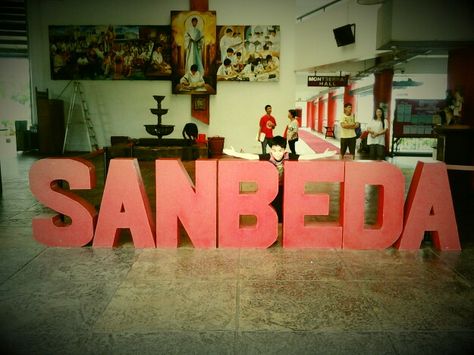 San Beda San Beda, Taytay Rizal, College Campus, Neon Signs, Neon