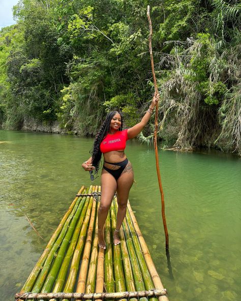 Welcome to Jamaica : the Land of Wood & Water 🪵🌊✨ Rafting in Jamaica is where relaxation meets culture, and the scenery is always stunning. Book with @rionuevovillage and be sure to ask for @daddy1rafting — the coolest captain around ! ⚓️ #jamaica #bambooraft #visitjamaica #ochorios #blacktravelfeed #thingstodoinjamaica #blacktravelgram #jamaicalove Jamaica Excursions, Jamaica Pictures, Bamboo Rafting, Jamaica Culture, Falmouth Jamaica, Jamaican Vacation, Visit Jamaica, Jamaica Vacation, Black Hair Dye