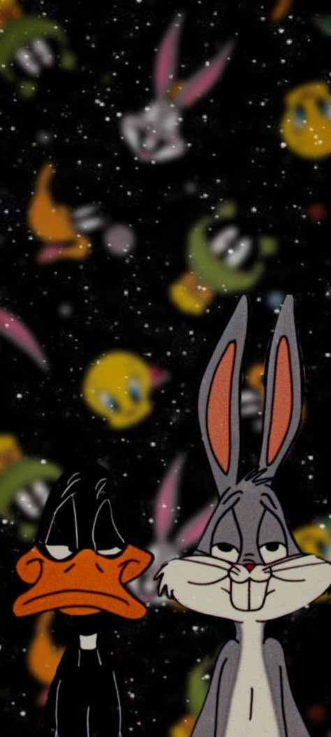 Bugs Bunny Backgrounds, Lonny Toons Wallpaper, Bugs Bunny And Daffy Duck Wallpaper, Lony Toons Wallpaper, Bugs And Daffy Wallpaper, Loony Tunes Wallpaper Aesthetic, Human Daffy Duck, Daffy Duck Wallpaper Iphone, Looney Toons Wallpaper