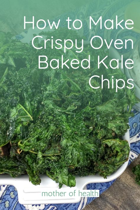 Are you ready to embark on a delicious journey that's both healthy and simple? Let Mother Of Health guide you through the perfect recipe for crispy oven-baked kale chips! Say goodbye to the unhealthy snack cravings and hello to a scrumptious, guilt-free treat that will have you reaching for more! Kale Chips Oven, Whole Foods Thanksgiving, Kale Chips Recipe Baked, Kale Chip, Homemade Kale Chips, Baked Kale Chips, Harvesting Kale, Kale Chips Recipe, Healthy Spring Recipes