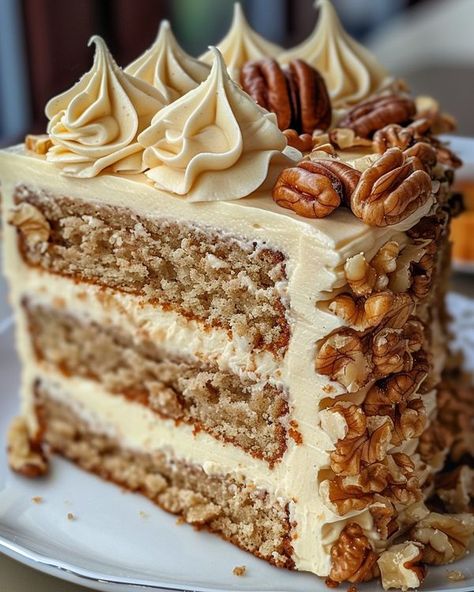 Recipes Global - ❤Delicate Romanian Walnut Cake 🍰

Indulge... Nutty Cake, Nut Desserts, Walnut Recipes Dessert, Nuts Cake, Mummy Cake, Walnut Tart, Milk Chocolate Cake, Nut Dessert, Coffee And Walnut Cake