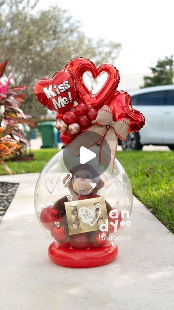 18M views · 452K likes | Andy Balloons - Broward FL on Instagram: "Surprise your Valentine with our adorable stuffed balloon gifts! Watch how we make the magic happen!

Tap the link in bio to order yours!

#valentinesday #stuffedballoons #couplegifts #kidsvalentines #uniquegifts" Balloon Gifts, Holiday Balloons, Grace Potter, Balloon Gift, Valentines For Kids, Couple Gifts, The Magic, Link In Bio, Tap