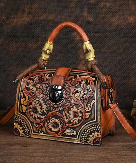 Stylish Purses And Handbags, Floral Interior, Vintage Floral Pattern, Handbag Patterns, Beautiful Handbags, Handmade Handbags, Boho Stil, Floral Motifs, Women Bag