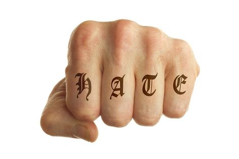 isolated left human fist with hate tattoo on white background Fist Tattoo, Wild Dog, Dog Projects, Design Drawings, Tattoo Design Drawings, Tattoo On, Designs To Draw, Tattoo Design, Premium Vector