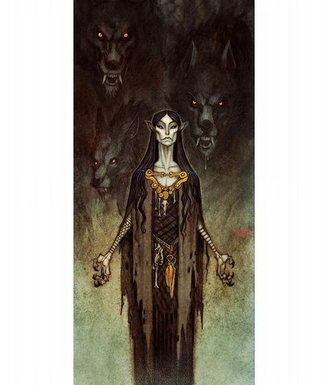 Johan Egerkrans (@johan_egerkrans_illustrator) posted on Instagram: “New signed print in the webshop! Angrboda - mighty witch of the Iron Woods and mother to monsters like Hel, Fenrir and Jörmungandr. Link…” • Nov 1, 2021 at 8:07am UTC Johan Egerkrans, Classic Rpg, Norse Myth, Ancient Forest, Black Tree, Book Dragon, Magic Art, Sign Printing, Sign Art