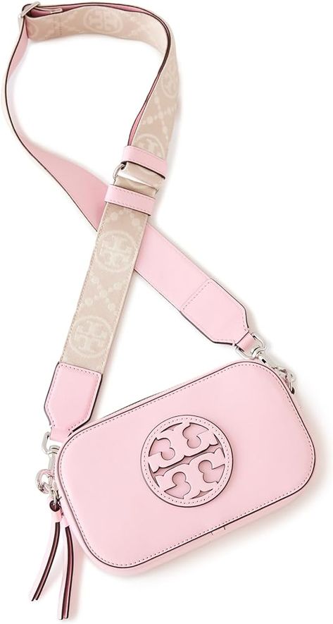 Crafts Valentines, Nails Valentine, Logo Emblem, Tory Burch Miller, Star Images, Pretty Bags, Cute Purses, Tory Burch Bag, Mini Crossbody Bag