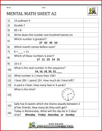 mental math worksheets 2nd grade sheet a2 Subtraction Mental Maths Worksheets, Tamil Font, Articles Worksheet, Math Quizzes, Kindergarten Math Worksheets Addition, Maths Worksheet, Preposition Worksheets, Mental Maths Worksheets, Mental Maths