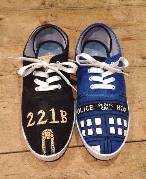 Deep breaths! | 33 Fabulously Geeky "Sherlock" Items You Can Buy Right Now Doctor Who Shoes, The Maxx, Mrs Hudson, Sherlock 3, 221b Baker Street, Fandom Outfits, Kleidung Diy, Wibbly Wobbly Timey Wimey Stuff, Timey Wimey Stuff