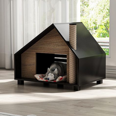 Feral Cat Shelter, Small Dog House, Modern Dog Houses, Indoor Dog House, Wooden Cat House, Cat Houses Indoor, Wooden Dog House, Outdoor Dog House, Outdoor Cat House