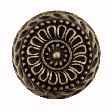 This Lace Round Knob drawer pulls have a pewter base with three different ﬁnishes. Each piece is wheel relieved by hand for superior quality. This product is designed and produced in the USA. Circle Cabinet, Crop Circle, Kitchen Cabinet Hardware, Crystal Knobs, Kitchen Hardware, Unlacquered Brass, Antique Pewter, Cabinet Knob, Interior Doors