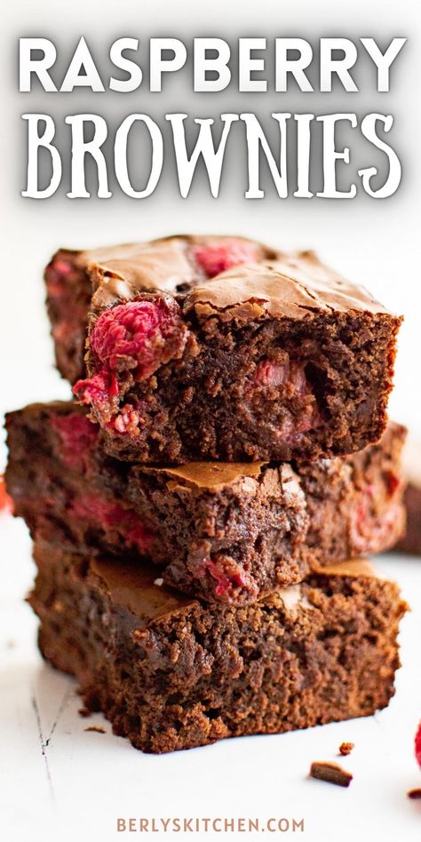 Raspberry Brownie Dessert, Raspberry Swirl Brownies, Brownies With Raspberry Sauce, Dark Chocolate Raspberry Brownies, Rasberry Brownies, Chocolate Raspberry Brownies, Magic Custard Cake, Broccoli Dishes, Raspberry Brownies