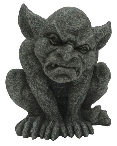 Angry Gargoyle Figurine Gargoyles Art, Gothic Gargoyles, Gothic Statue, Gothic Garden, Design Toscano, Gothic Architecture, Still Life Art, Dragon Art, Garden Statues