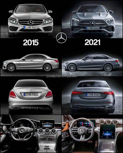 DailyCarComparison on Instagram: “Thoughts On The New C-Class? 👀 ↓↓ Click below to see all specs ↓↓ ________________________________________ • Car: #MercedesCClass (C300) •…” New C Class, Mercedes C300, Instagram Thoughts, Benz Amg, Mercedes Benz Amg, C Class, New Model, Mercedes Benz, Bmw Car