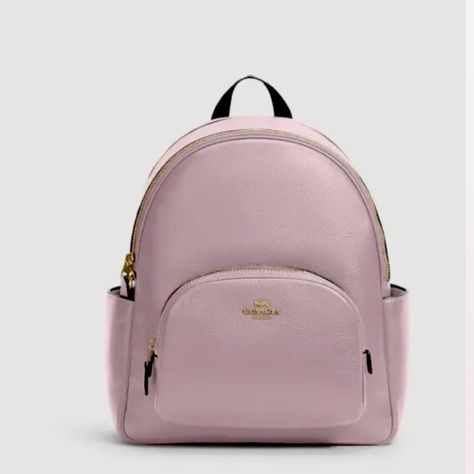 New Coach Backpack Lilac Color Coach Backpack, Trendy Purses, Red Camo, White Backpack, Brown Leather Backpack, Purple Backpack, Rucksack Backpack, Lilac Color, Coach Leather