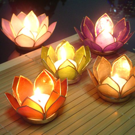 . Feather Candle, Lotus Flower Candle Holder, Lotus Flower Candle, Lotus Candle Holder, Lotus Candle, Flower Candle Holder, Asian Homes, Asian Home Decor, Asian Decor