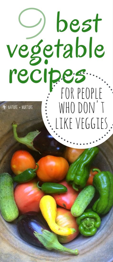 Here are nine of the best vegetable recipes for people who don't like veggies. These are the most flavor-packed recipes I could find - perfect for those picky eaters in your life. Picky Eaters Healthy Recipes, Picky Eaters Dinner, Dinner Kids, Best Vegetable Recipes, Picky Eaters Kids, Healthy Breakfast Recipes Easy, Lunch Recipes Healthy, Healthy Vegetables, Picky Eater Recipes