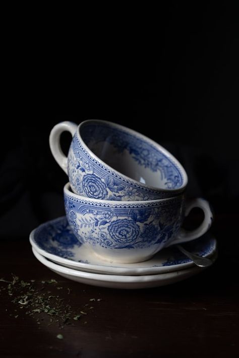 Vintage Tea Cups at ArtfullyWalls, #photography #teacup #vintage #pattern #blue #white #homeinspiration #styleithappy #homedetails #dreamhome #housegoals #interiorlovers #designinspo #decorinspo #interiordecor #interiordesign #artfullywalls #gallerywall #gallerywalldecor #gallerywallinspo #artprints #stellarspaces #homeinspiration #rockininteriors #sorealhomes #interiorlovers #interiorstyling #styleithappy #artfullywalls #gallerywall #gallerywallinspo#affordableartprints Stacked Tea Cups, Tea Cup Image, Teacup Vintage, Ceramic Tea Cups, Vintage Tea Cups, Asian Photography, English Tea Cups, Blue And White Pattern, Artfully Walls