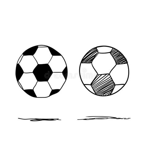 Football Doodles, Soccer Ball Illustration, Camping Doodles, Ball Illustration, Doodle Cartoon, Doodle Style, Football Ball, Doodle Coloring, Mia Shoes