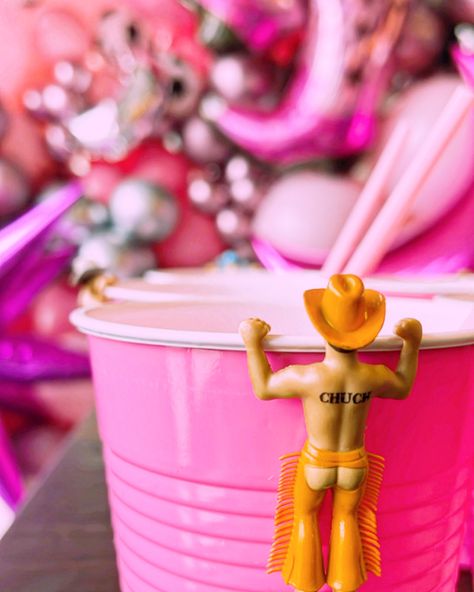 Gifts At Bachelorette Party, Colorful Cowgirl Bachelorette, Hoedown Bachelorette Party Ideas, Bachelorette Party Hoedown, Last Disco Cowgirl Bachelorette Party, Farmer Bachelorette Party, Bach Party Themes Cowgirl, Pink Sparkly Bachelorette Party, Bachelorette Theme Ideas Nashville