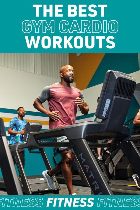 Hate long cardio sessions? Try one of our interval cardio workouts for the gym. Best Cardio Workout At Gym, Cardio Training Gym, Good Cardio Workouts Gym, Gym Cardio Workouts, Cardio At The Gym, Cardio Workouts At The Gym, Workouts For The Gym, Mens Cardio Workout, Circuit Workout Gym