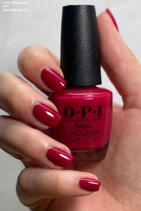 Miami Beat Opi, Opi Maraschino Cherry, Opi Cranberry Colors, Opi Color So Hot It Burns, Holiday Red Nails Opi, Opi Dip Red Colors, Cranberry Nail Polish, Color So Hot It Berns Opi, Opi Red Gel Polish Colors