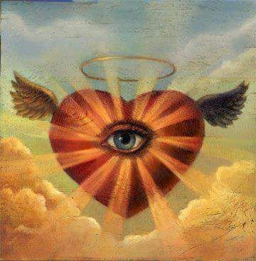 Sagrado Corazon Tattoo, Mastery Of Love, Eye Of Providence, Ethereal Art, Sacred Art, Eye Art, Heart Art, An Angel, Religious Art