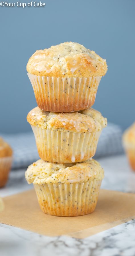 Almond Poppyseed Muffins Costco, Homemade Poppyseed Muffins, Lemon Almond Muffins, Costco Muffin Recipe, Almond Poppy Seed Muffins, Costco Muffins, Almond Poppyseed Muffins, Almond Glaze, Lemon Poppy Seed Muffins