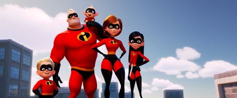 Love this picture of the parr family! Netflix Movies For Kids, Best Kid Movies, Art Studio Ghibli, Disney Incredibles, Violet Parr, Animation Disney, Pixar Films, Disney Pixar Movies, Kids' Movies