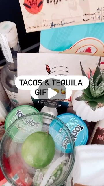 Kaycee Greer on Instagram: "Taquitos & Tequila house warming gift! This was so fun to put together & perfect for the taco & tequila lover. What do you think? Save this idea for later or share with a friend🌮🍹 @mission_chips @casamigos @tostitos @worldmarket @tajinusa @tresagaves @masterofmixes_ 

Follow @thegiftstagram for more ideas, gifts, guides, tips & more! 
.
.
.
,
#tacos #taco #tequila #tacosandtequila #tacotuesday #gift #gifts #gifting #giftbasket #giftbaskets #giftidea #giftideas" Tequila Gift Basket Ideas, Tequila Gift Ideas, Tequila Gift Idea, Tequila Gifts Basket, Tequila Gift, Tacos And Tequila, Taco Tuesday, Gift Basket, Tequila