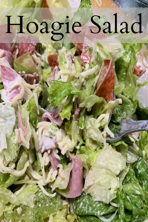 Italian Hoagie Salad Recipes, Hoagie In A Bowl, Sun In A Tub Salad, Chopped Hoagie Salad, Sub Salad Italian, Italian Sub In A Bowl, Sub In A Tub Salad Dressing, Hoagie Salad Recipes, Sub In A Tub Recipe Keto