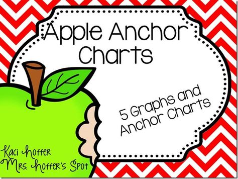 $This unit has 5 Anchor Charts and Graphs. This has 5 activities that go during apple week in our school. Each activity has pieces to make an anchor chart/graph. There is also a response sheet for the students to do while you do it whole group. Also included is a picture of how the chart looks when completed. KWL Chart Apple Graph Apple Evaporation Apple Senses Seasons of an Apple Tree Apple Anchor Chart, Seasons Kindergarten, Apple Week, Apple Kindergarten, Kindergarten Units, Kindergarten Anchor Charts, Kwl Chart, Apple Unit, Apple Activities