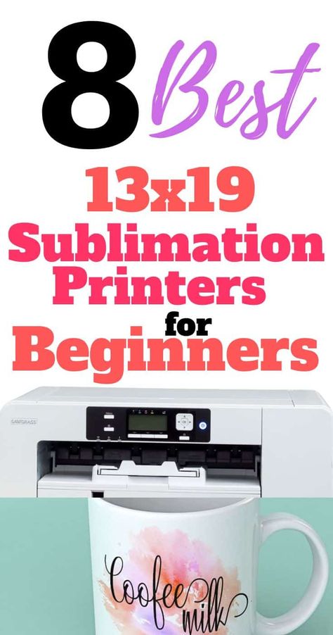 8 New 13x19 Sublimation Printers That Will Change the Game - Paper Flo Designs What Is The Best Sublimation Printer, Best Printer For Sublimation, Sublimation Printers For Beginners, Sublimation For Beginners, Creative Homemade Gifts, Game Paper, Sublimation Gifts, Sublimation Ideas Projects Inspiration, Printer Stands