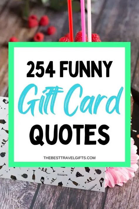 funny gift card messages Funny Gift Card Ideas For Christmas, Gift Card Sayings Christmas, Dairy Queen Gift Card Ideas, Gift Card Note Ideas, Gift Card Quotes Words Ideas, Gift Card Gifts Ideas, Funny Gift Card Ideas, Quotes For Gift Cards, Funny Ways To Give Gift Cards