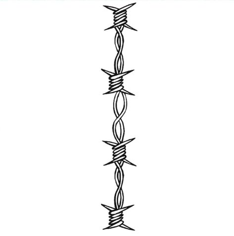 Twisted Steel Wire for Building Security Fences, Chain Link, or Poultry Fencing. 2 Packs Simple Barbwire Tattoo, Tattoo Ideas For Men Barb Wire, Barbed Wire Stick And Poke, Barbed Wire Stencil, Barred Wire Tattoo, Barbed Wire Tattoo Stencil, Barb Wire Tattoo Stencil, Barb Wire Flower Tattoo, Barbwire Tattoo Design