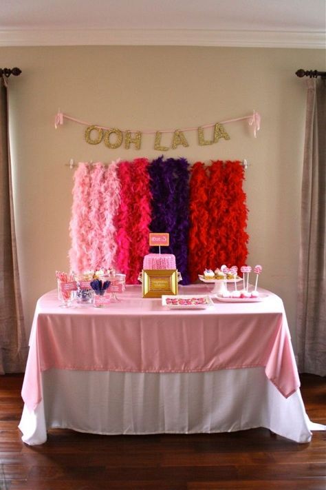 Two Fancy Birthday Party, Fancy Nancy Birthday Party Ideas, Diy Party Table Decorations, Fancy Nancy Birthday, Hotel Decorations, Fancy Birthday Party, La Sign, Fancy Nancy Party, Photo Station