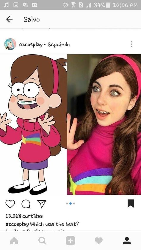 Gravity Falls Cosplay, Cartoon Halloween Costumes, Desenhos Gravity Falls, Cartoon Cosplay, Cartoon Costumes, Disney Bound Outfits, Girl With Brown Hair, Halloween Costume Outfits, Cosplay Tips