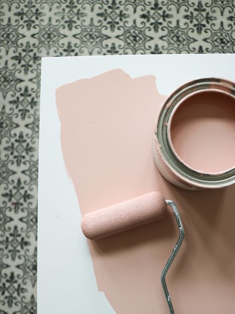 Favorite Paint Colors | BEHR® Color Clinic | See how I matched the perfect color and sheen in my latest project in partnership with @behrpaint for the BEHR® Color Clinic. #BEHRColorClinic #ad Pink Paint Colors Behr, Paint Colors Behr, Blush Pink Paint, Pink Paint Colors, Behr Colors, Behr Paint Colors, Behr Paint, Favorite Paint Colors, Room Paint Colors