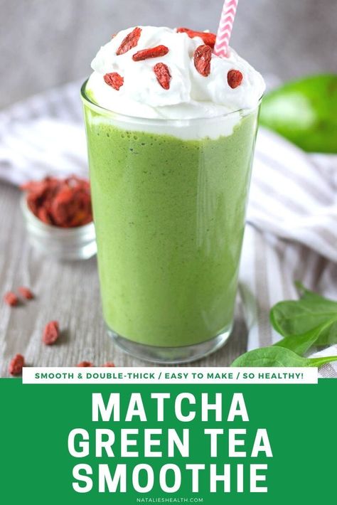 Coffee Breakfast Smoothie, Matcha Green Tea Smoothie, Smoothie Coffee, Diet Smoothies, Recipes Protein, Smoothie Breakfast, Tea Smoothie, Green Tea Smoothie, Coffee Desserts